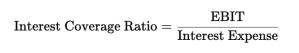 Interest Coverage Ratio