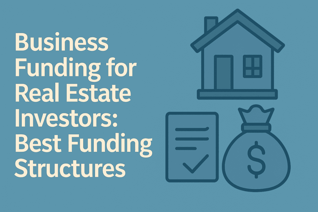 business funding for real estate investors best funding structures credit leverage x