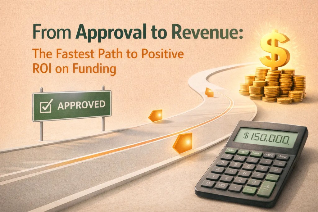 from approval to revenue the fastest path to positive roi on funding