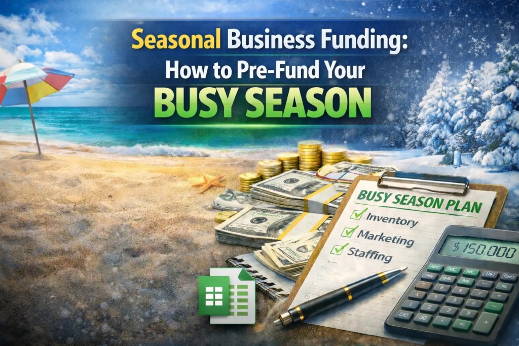 seasonal business funding how to pre fund your busy season