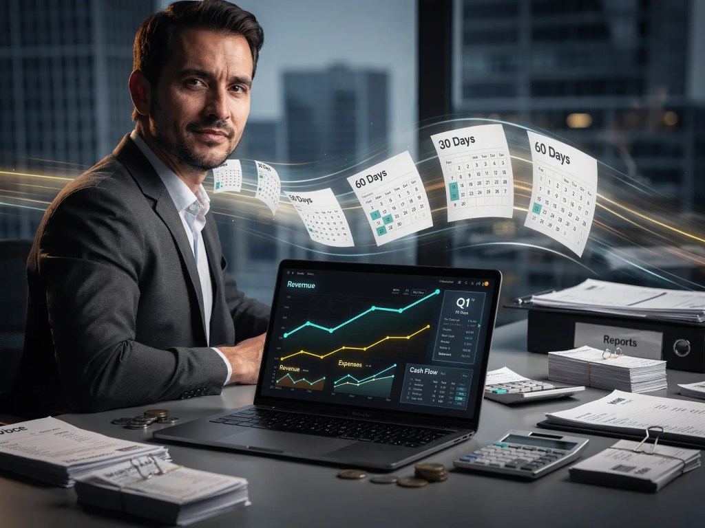 the 90 day cash flow forecast every funded business needs