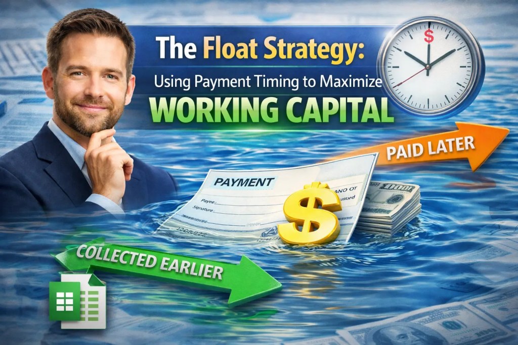 the float strategy using payment timing to maximize working capital